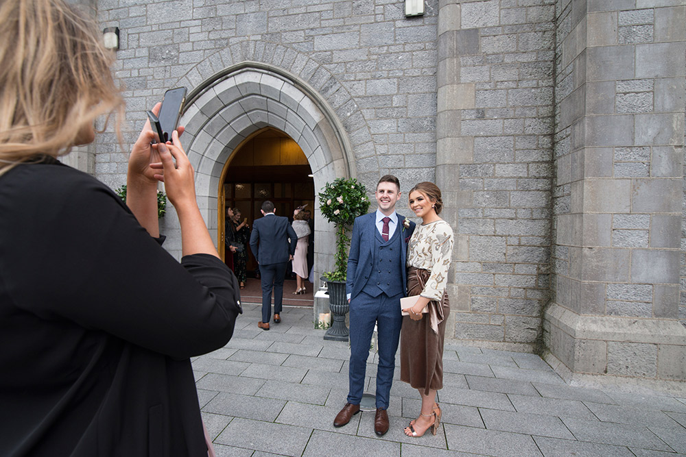 documentary wedding photos at Ballymagarvey