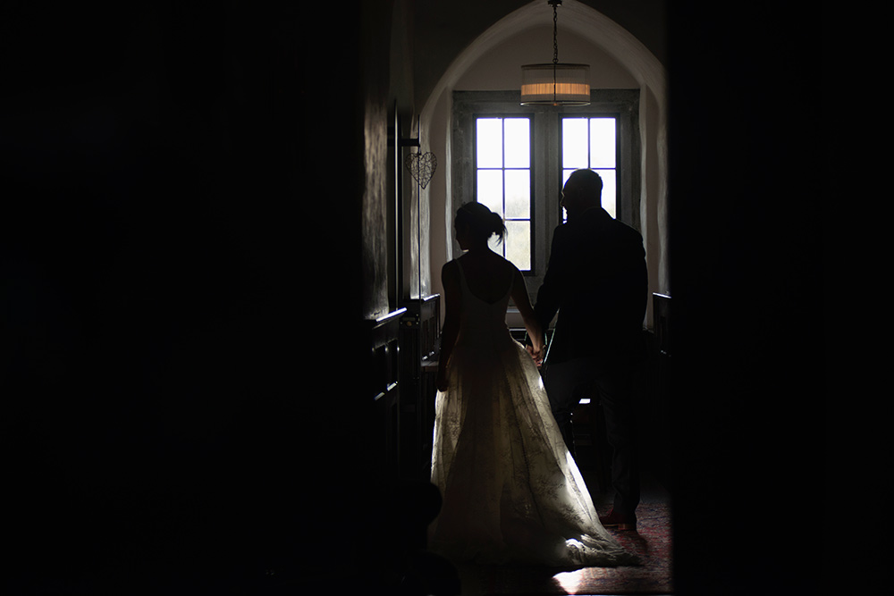 elopement wedding photography at Kilkea Castle ireland