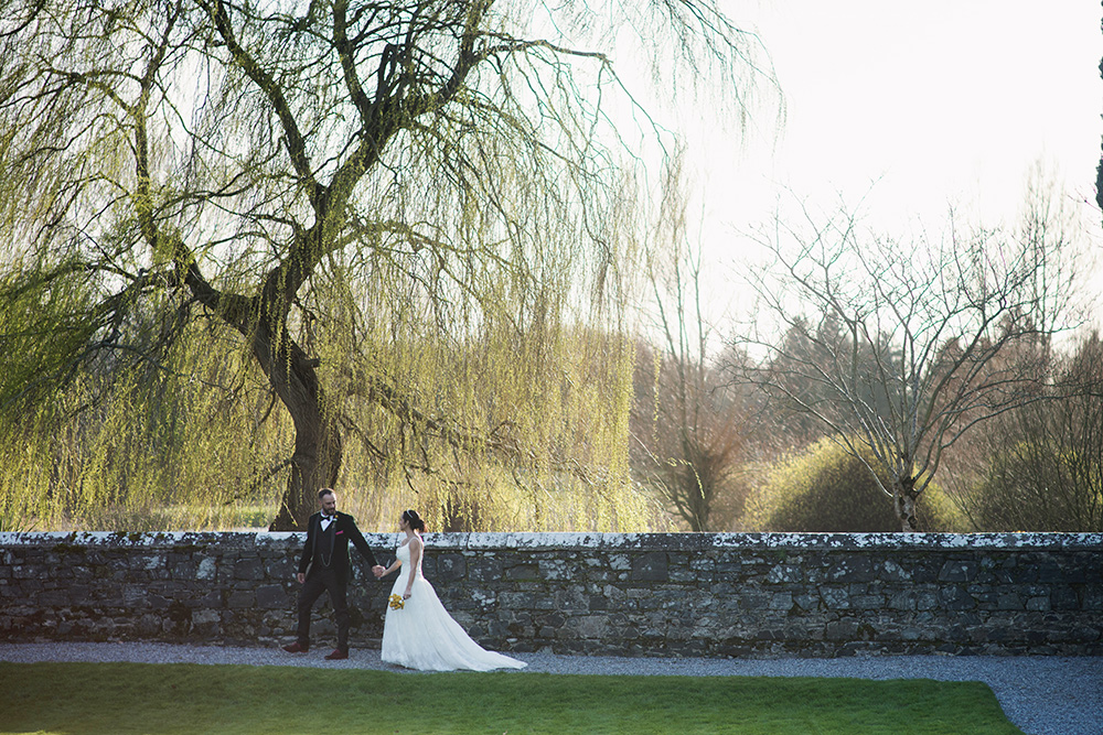 elopement wedding at Kilkea Castle ireland