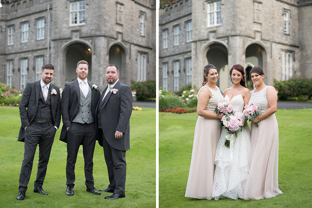 real wedding photography at Luttrellstown Castle