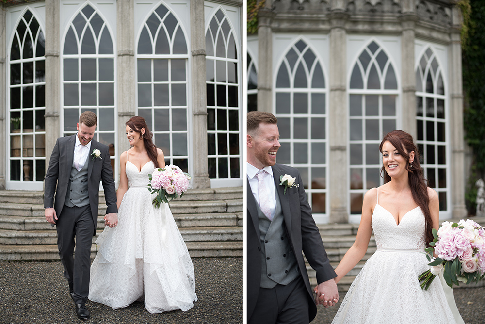 wedding photography at Luttrellstown Castle