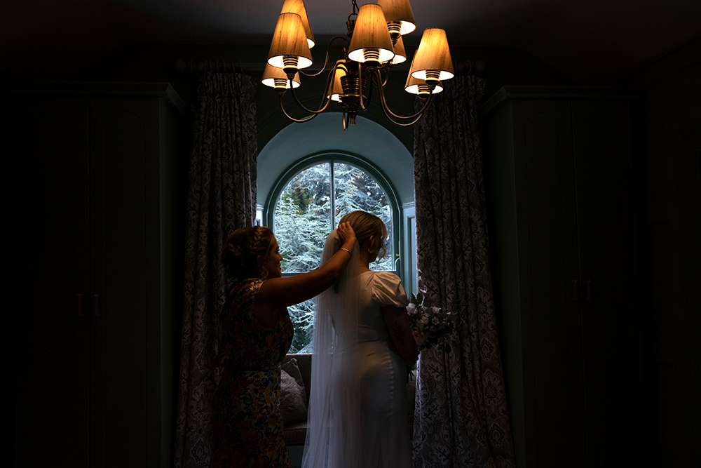 real wedding photography at the station house hotel