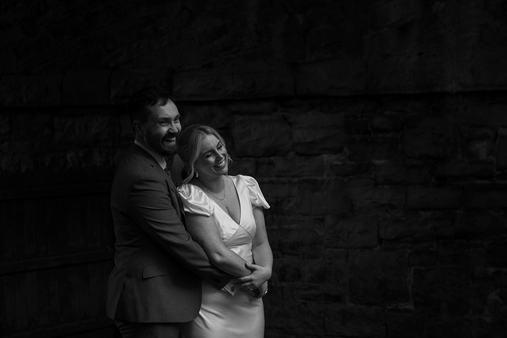 Summer festival wedding photography at the Station House