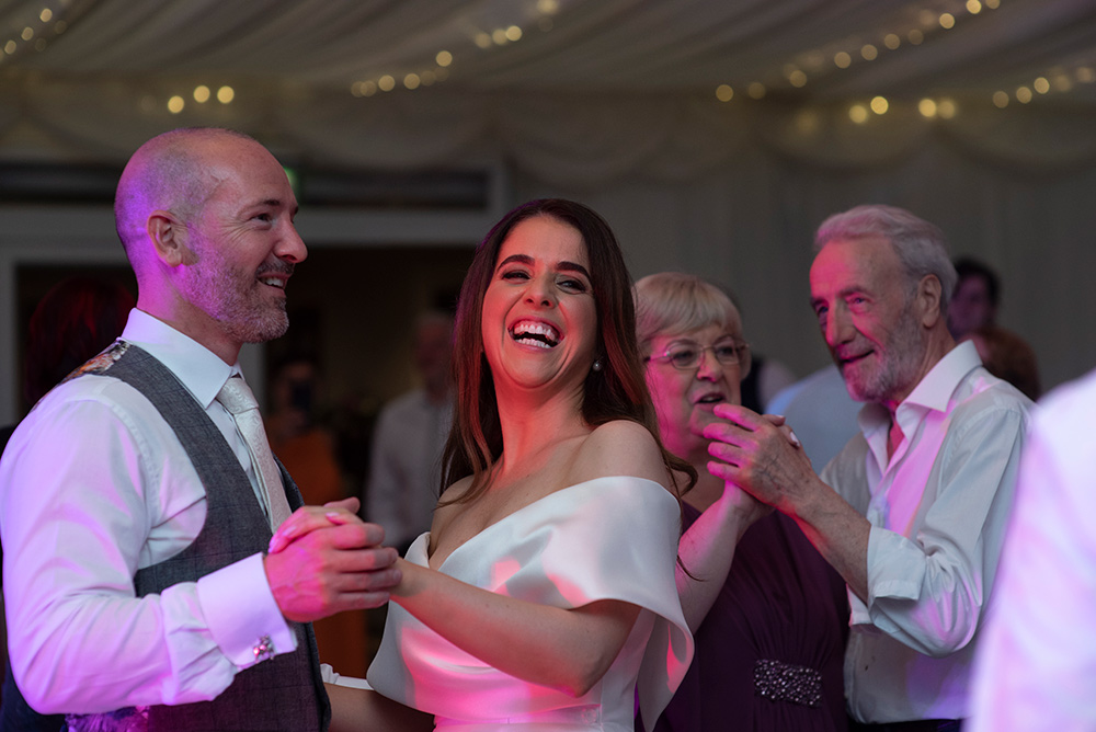 fun filled wedding at Clonabreany House