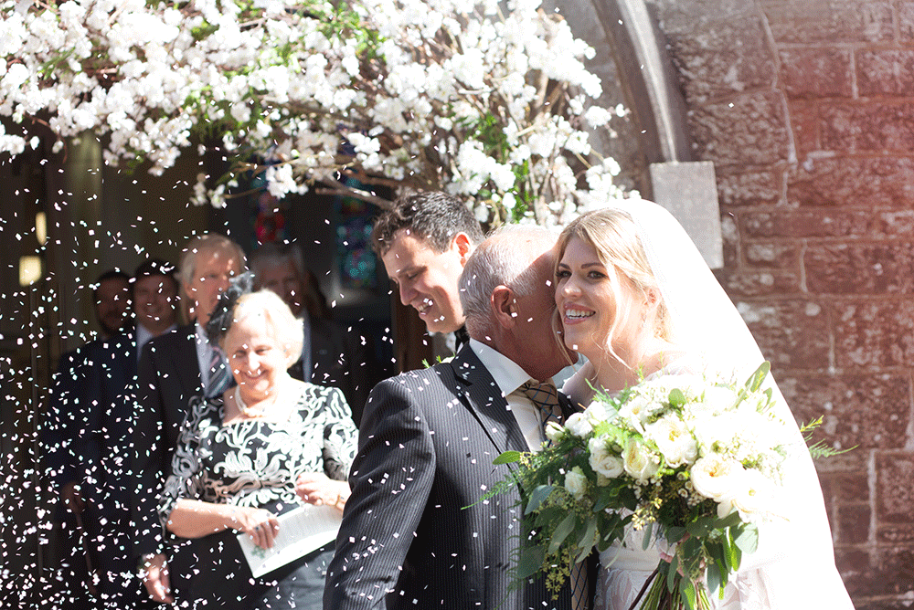guests enjoying wedding celebrations at Kilronan Castle