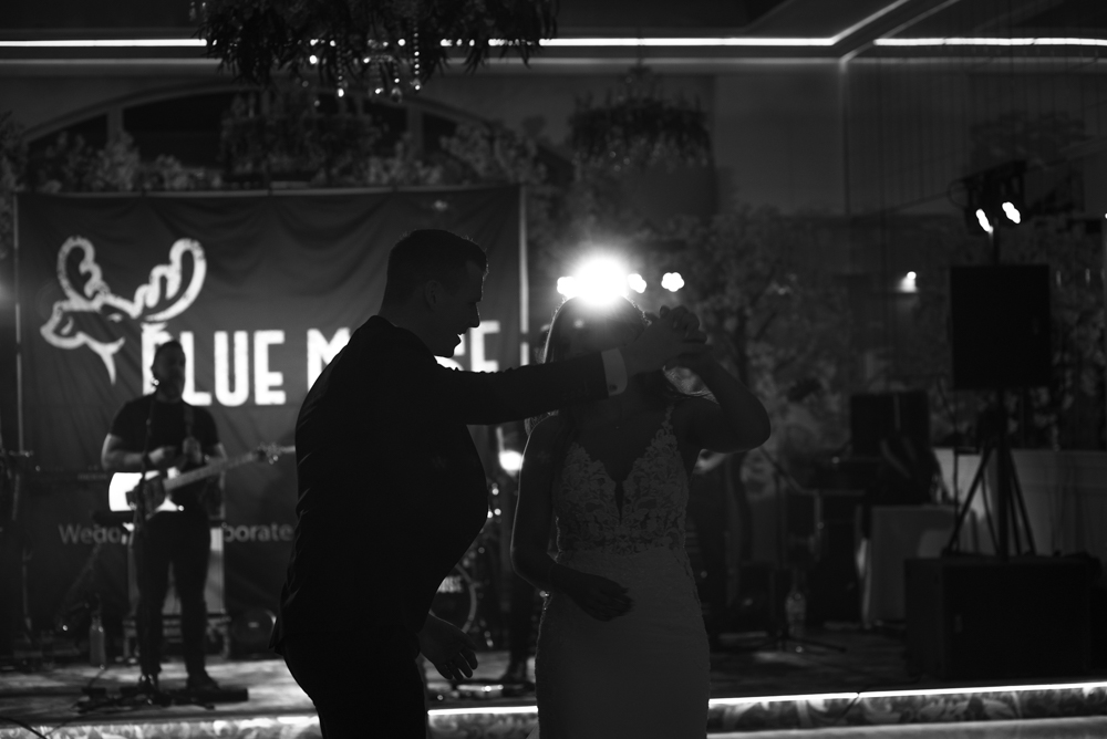 black and white documentary wedding photographer Woodlands Hotel