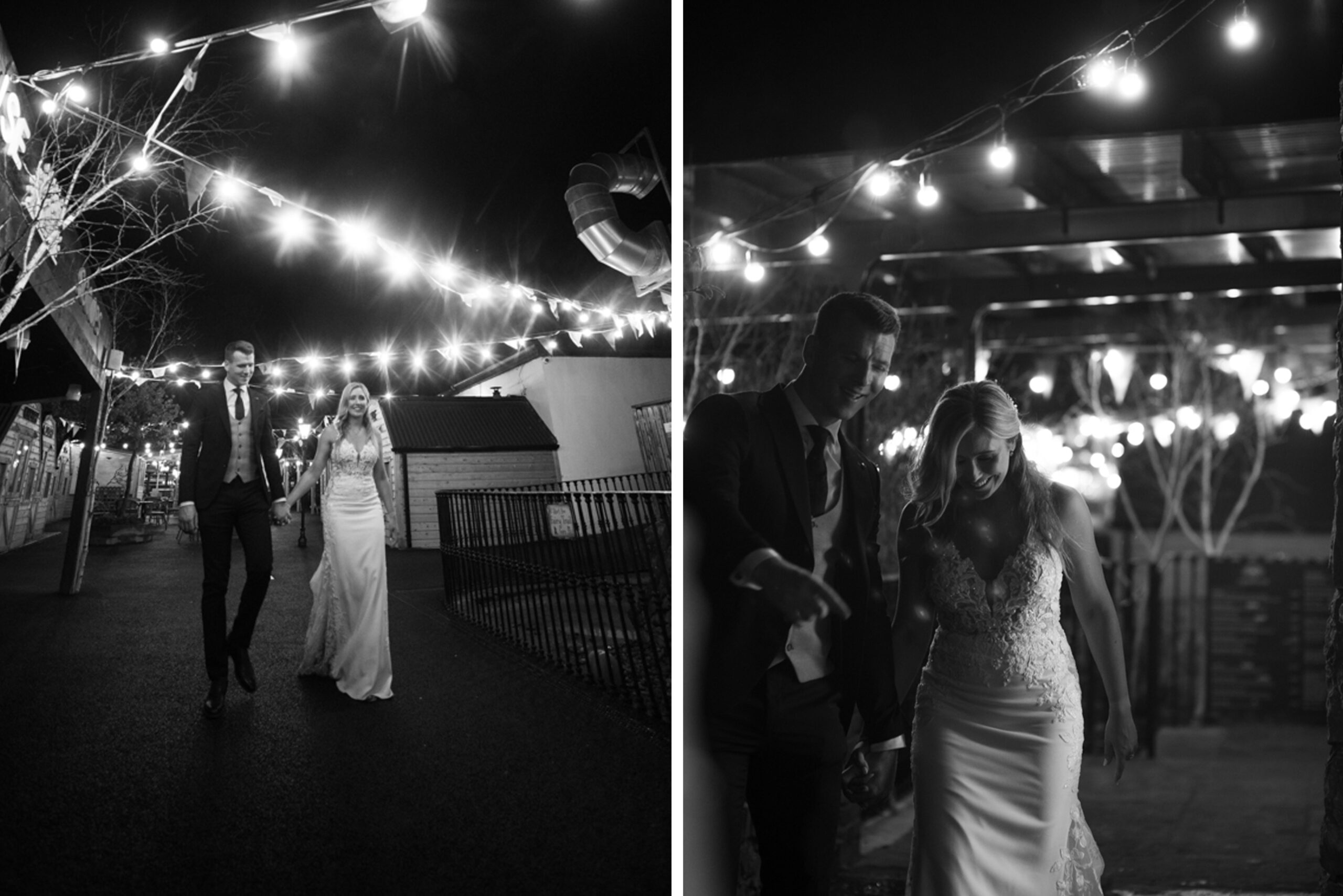 fairly lights wedding photos at woodlands hotel adare
