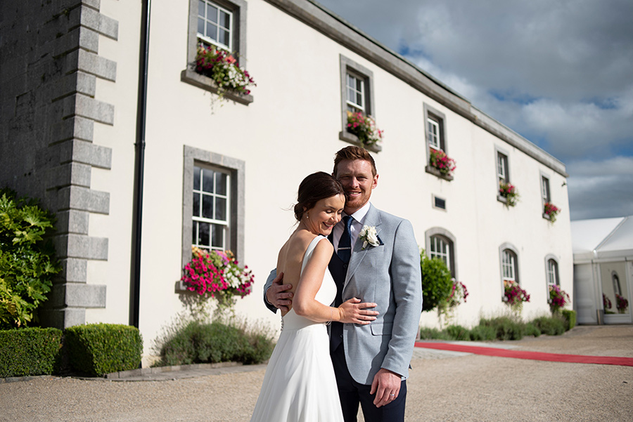 summer wedding at Clonabreany House