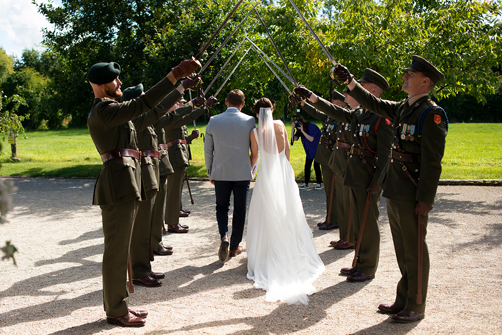 real life wedding at Clonabreany House