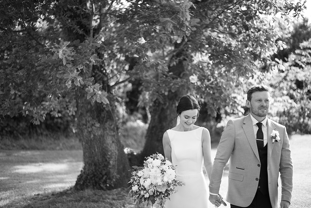 relaxed style wedding photography Clonabreany House