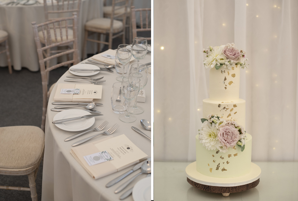 creative cakes wedding cake at Clonabreany House