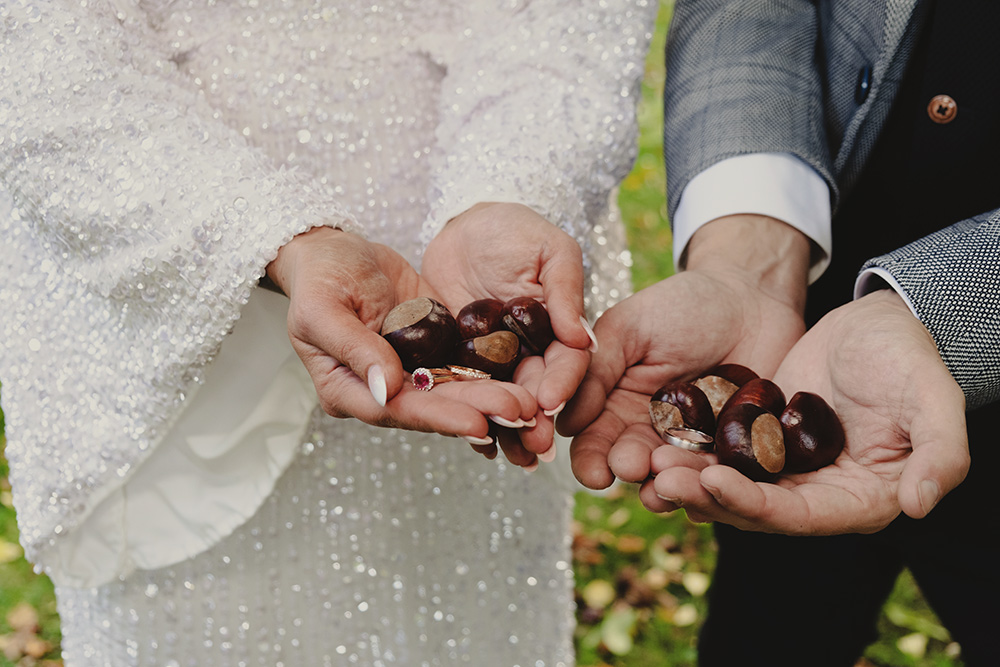 conkers on your wedding day