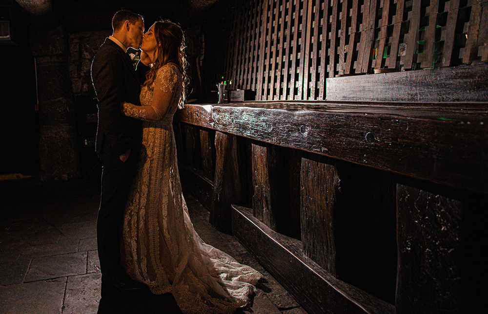love and romantic wedding at Belleek Castle