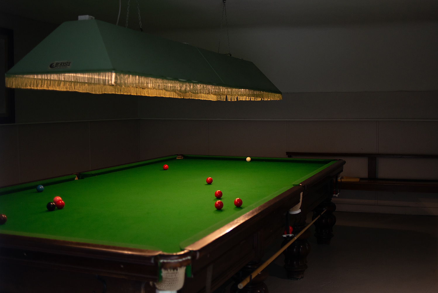 photos in snooker room at Rathsallagh House wedding