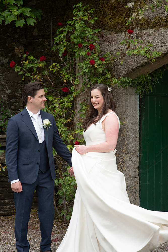 relaxed wedding photography Rathsallagh House