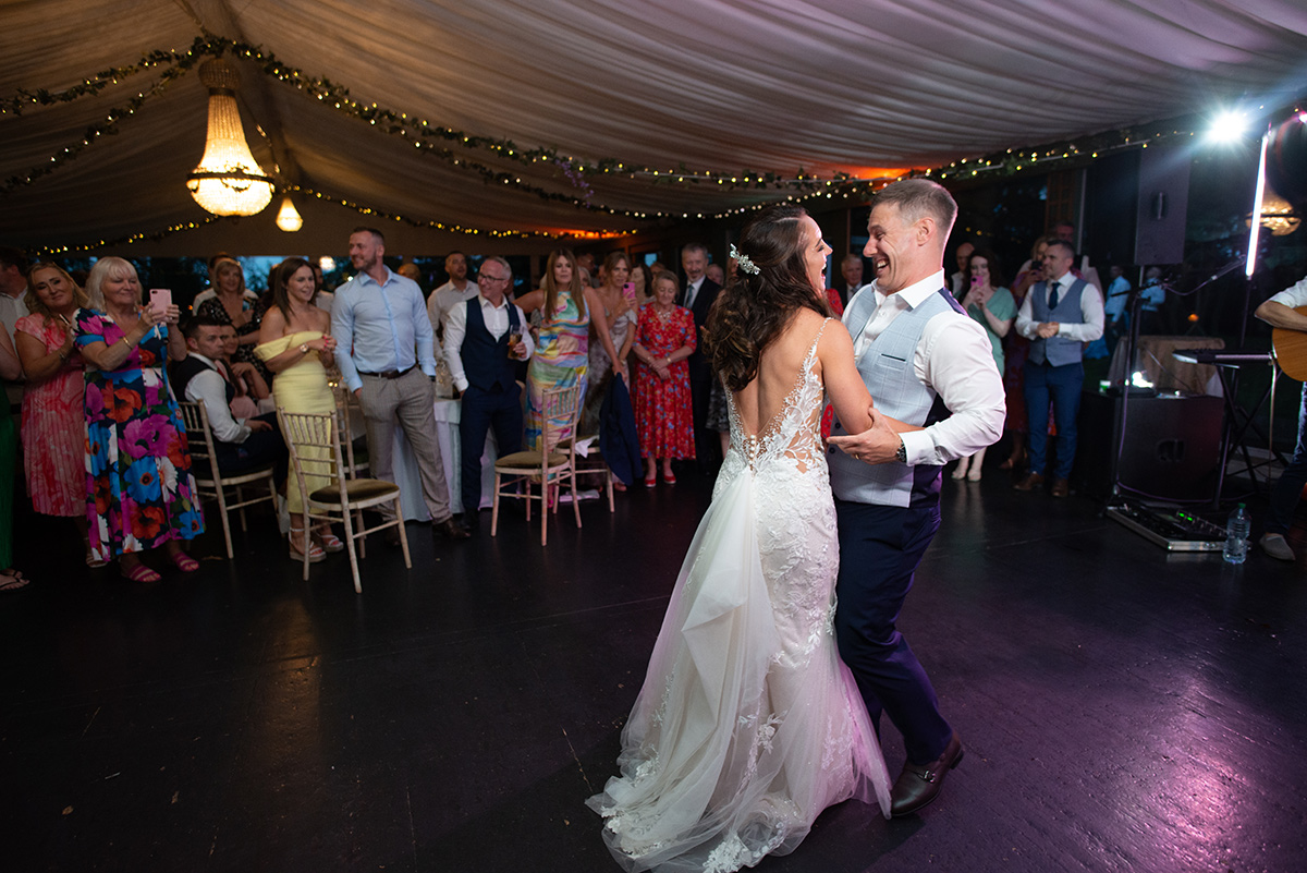 First dance bride and groom Tinakilly House wedding