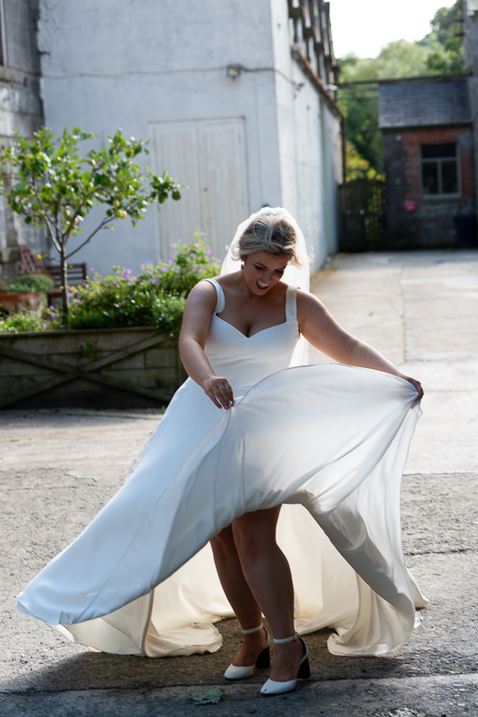 bride at Millhouse Slane